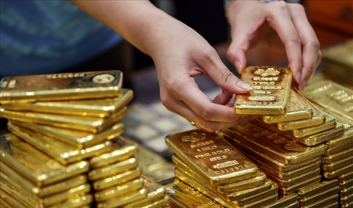Vàng trong nước bật tăng mạnh theo đà tăng của vàng thế giới 